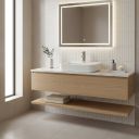 Zue White Rectangle Countertop Basin