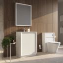 Venus Gloss White Floor Standing Vanity Unit - 600mm