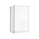 Fabio Brushed Nickel Shower Side Panel