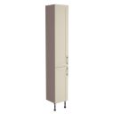 Surrey Mussel Gloss Tall Fitted Furniture Storage Unit