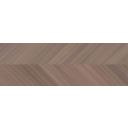 Eddie Marron Chevron Wood Effect Tile - 1200x400mm