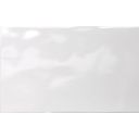 Blanco Bumpy White Glossy Ceramic Wall Tile 250x400mm