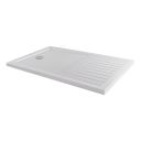 Rectangle Low Profile Shower Tray with Drying Area