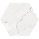Calcutta Majestic Hexagon Matt Marble Tile 198x228mm