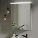 Ruby Motion Sensor Illuminated LED Mirror Wall Cabinet 600x700mm