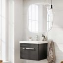 Pablo Square Illuminated LED Bathroom Mirror 800x800mm