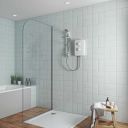 Aqualisa Gainsborough Polar White Slim Duo Electric Shower 9.5kW