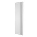 Perth White Double Vertical Flat Panel Radiator 1600x475mm