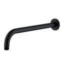 Round Shower Arm – Matt Black