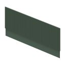 Wish Ribbed Green Front Bath Panel