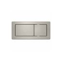 Esk Rectangular Push Button Brushed Nickel