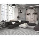 Potton Grey Pattern Ceramic Tile 450x450mm