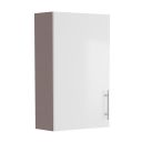 Surrey White Gloss Single Door Fitted Furniture Cabinet 400mm