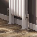 Etam White Pair of Radiator Feet