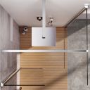 Oxford Chrome Shower Screen Support Bar Extension 1200mm