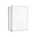 Fabio Brushed Nickel Shower Side Panel