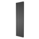 Perth Grey Double Vertical Flat Panel Radiator 1800x475mm