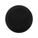 Black Toilet Push Button