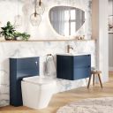 Ellis Royal Blue WC Unit