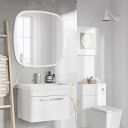 Pablo Square Illuminated LED Bathroom Mirror 600x600mm
