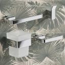 Elora Chrome 4-Piece Bathroom Accessory Set