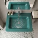 Micheli Menta Gloss Wall Hung Basin 700mm
