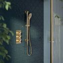 Moray Champagne Gold Round Slide Rail Kit