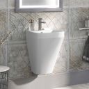 Belgrove White Wall Hung Basin