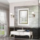 Dolchi Vita White Ceramic Tile 300x73mm
