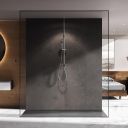 Aqualisa Quartz Touch Exposed Smart Shower with Adjustable Head - Hp/Combi