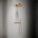Manisa Brushed Bronze Dual Outlet