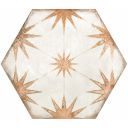 Elise Decor Cotto Hexagon Matt Porcelain Tile 228x198mm