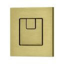 Apache Gold Square Dual Flush Button for Apache Concealed Cistern
