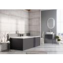 Stonehouse Slate Grey End Bath Panel 800mm