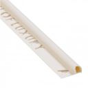 Tileasy Round 8mm PVC Tile Trim Jasmine