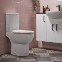 Tavistock Loft Comfort Height Close Coupled WC Toilet with Cistern & Seat