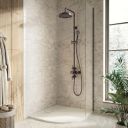 Downton Brushed Gunmetal Exposed Shower Valve Brushed