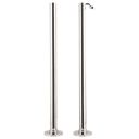 Chrome Standpipes with Handset Holder