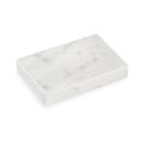 Britton Shoreditch Matt Blue Single Drawer Wall Hung Vanity Unit with Carrara White Worktop 1000mm