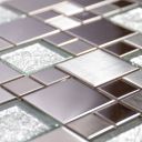 Mars Random Silver Modular Mosaic 300x300mm
