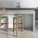 Fabrika White Cloud Patterned Ceramic Tile 250 x 750mm