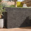 Oakland Antracita Textured Porcelain Tile 250x125mm