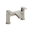 Tear Brushed Nickel Bath Filler Tap