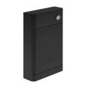 Esk WC Unit in Textured Black
