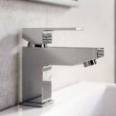 Nyland Chrome Basin Mixer Tap - lifestyle image