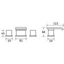 3 Tap Hole Bath Filler Tap Dimension Drawing