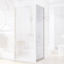 Lanka Brushed Nickel Shower Side Panel