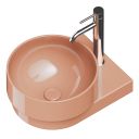 Verity Carmello Gloss Wall Hung Round Basin
