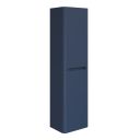 Ellis Royal Blue Wall Hung Tall Bathroom Storage Unit