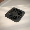 Elle Shower Tray Black Fast Flow Grid Waste Cover